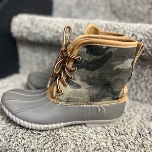 Mareylilly Camo Duck Boots